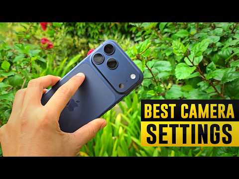 Best Camera Settings on iPhone 17 Pro Max (Pro Photo + 4K Video Guide)