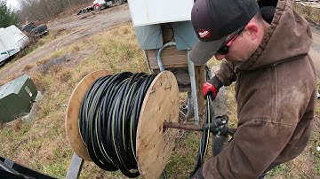 Building my ICF house part 8 - Install Electric Service