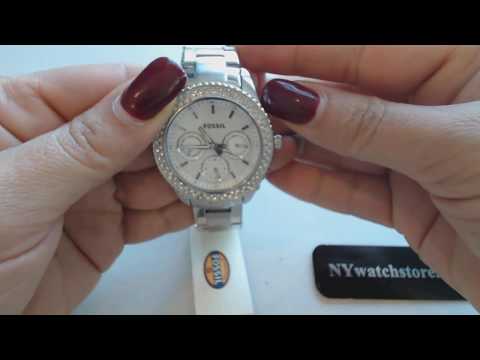 Women's Fossil Stella Glitz Crystalized Watch ES2860