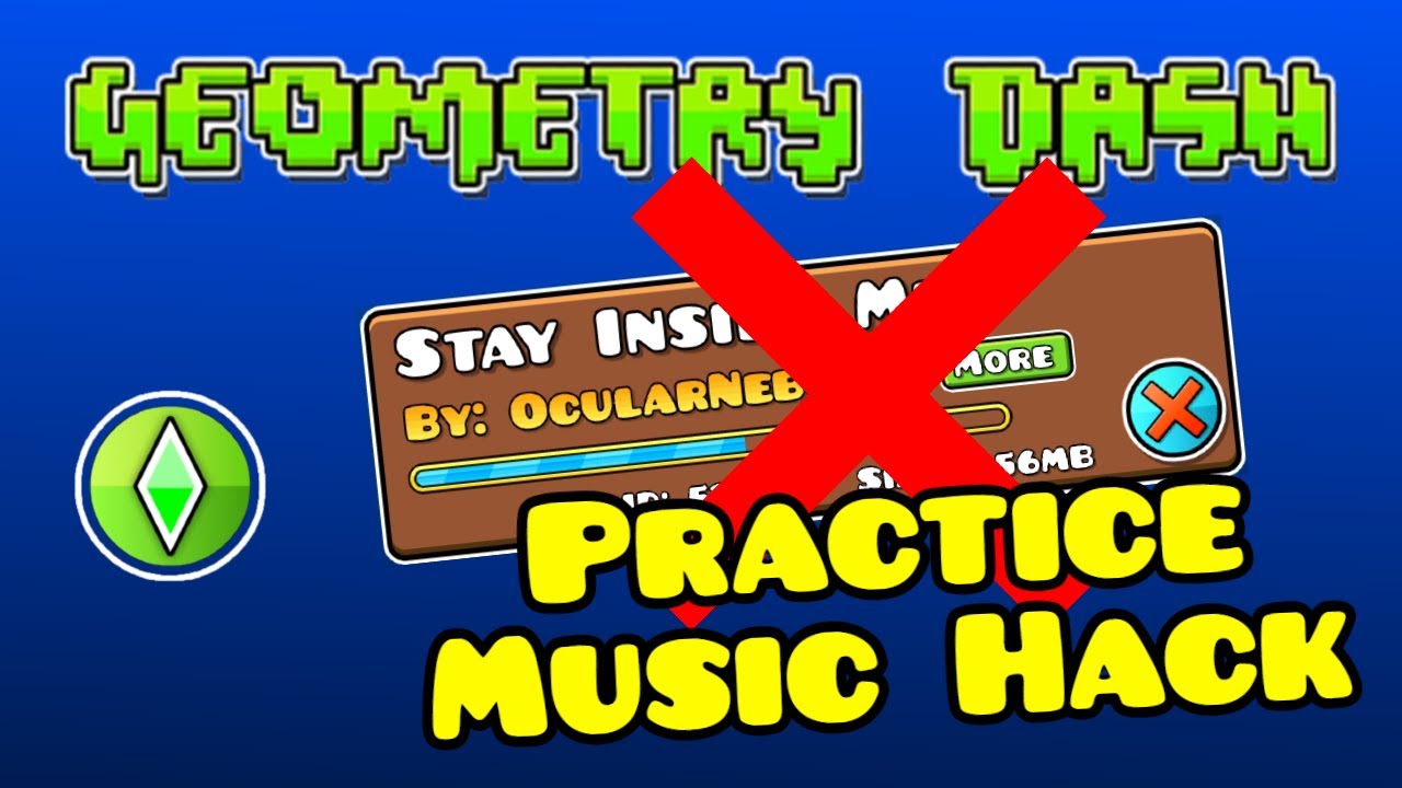 How To Get Normal Song In Practice Mode? (Practice Music Hack) | Geometry Dash 2.1