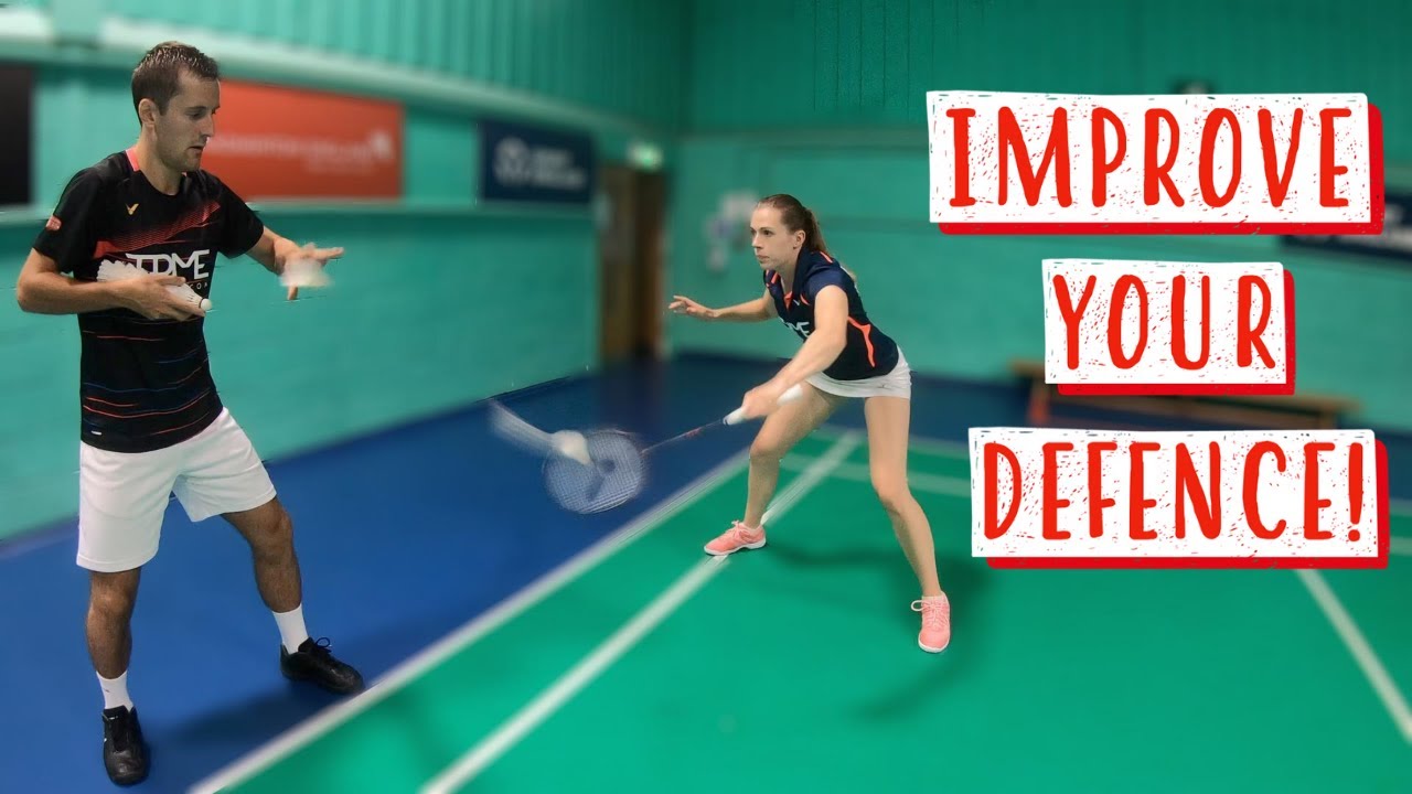 Badminton Training Drills to Improve Your Defence! YouTube