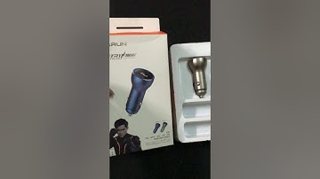 Cóc sạc oto arun GTR1 báo led thông số hỗ trợ sạc nhanh