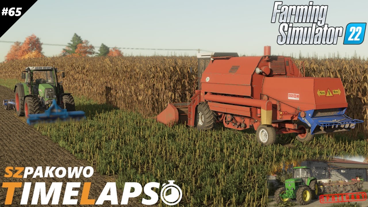 Kupiłem WAŁ TNĄCY😱| Sprzedaż pługa😎| Żniwa🌽🌽 & uprawa🚜| Timelaps #65⏱ Szpakowo🤩| FS22🔥| Matetek2