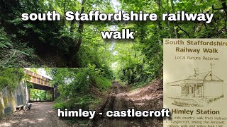 south Staffordshire railway walk - himley to castlecroft