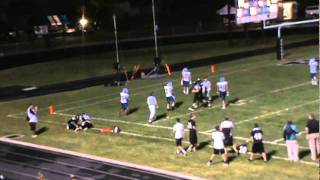 20110909 vs Pleasant Grove - TD#3 Streak left to Redman.MPG