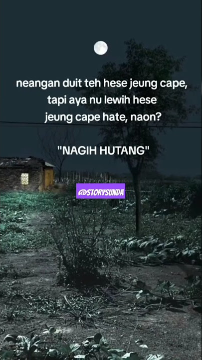 cape pisan bray nagih hutang mah #status #story #storywa #sunda #shorts