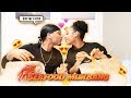 I Asked My Ex Girlfriend Dejha For A Kiss On Camera &amp; This Happend... (SEAFOOD MUKBANG)