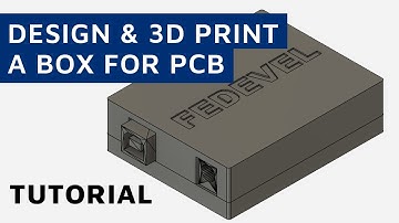 How To Build Your Own Box for a PCB Board (Using Free Fusion 360 Software) -  Step By Step Tutorial