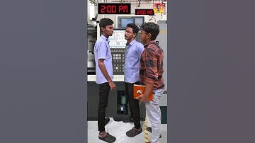 Wait for End😂🤭Supervisor  கதறல்கள்😭😂Machine Operator vs Superviosr🤣😹 #toolroom #comedy #shorts #cnc