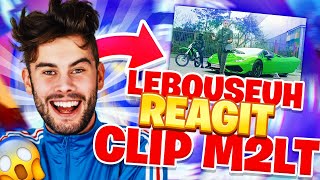 LEBOUSEUH REAGIT A M2LT ! ( Il insulte michou et son clip )