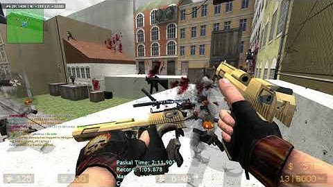Counter-Strike: Source Zombie Escape UNLOZE ze_rooftop_runaway1_v4 ~ (Nova HunterZ player)