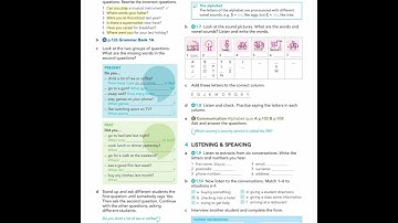 English File 4ed. Pre Intermediate. SB 1.9