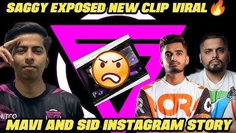 Mavi and Sid Instgram Story On Enigma Saggy H@cking 🔥 Enigma Saggy Exposed
