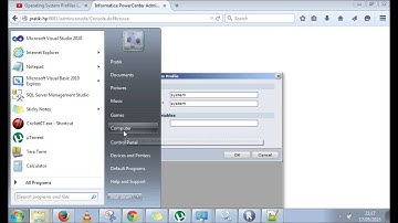 Create os profile in informatica
