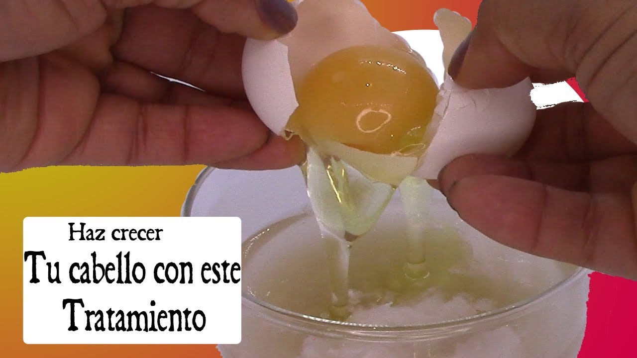 col china elegante Patrocinar Tratamiento de huevo sábila ajo y miel para el crecimiento del cabello -  YouTube