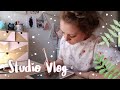 STUDIO VLOG | New Shop Stuff, Painting, Packing Your Orders & Plants!