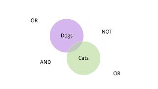 Using Boolean operators