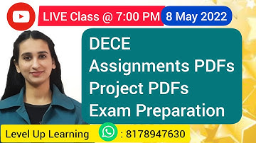 DECE All Information 2022 Level Up Learning Simran Gumber