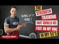 The first crucial step to building strength and more power on the bike