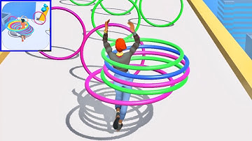 Hula Hoop Race 3D Gameplay All Levels 11-17 (iOS/Android)
