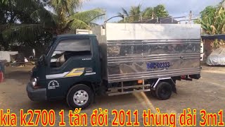 Góc Mua Bán Xe Tải Cũ - Đã Bán Kia K2700 1 Tấn Đời 2011 Thùng Dài 3M1