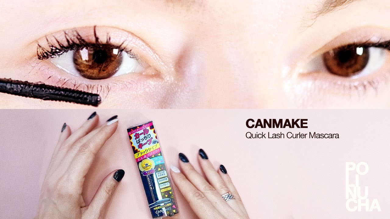 Canmake Quick Lash Curler Long Mascara 01 Black