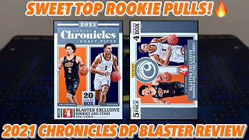 SWEET TOP ROOKIE HITS!🔥 | 2021-22 Panini Chronicles Draft Picks Basketball Blaster Box Review x2