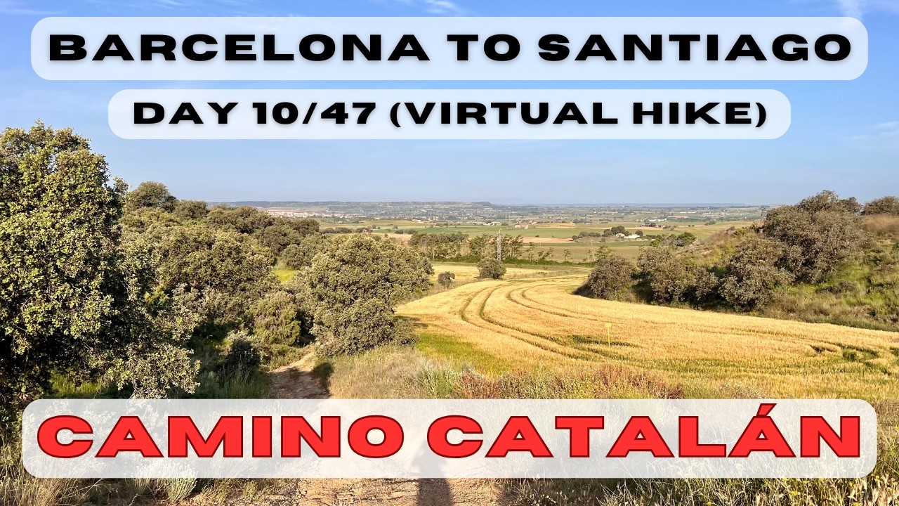 Day 10: Barcelona to Santiago - Tamaritede Litera to Berbegal (Camino Catalan, Aragones, Frances)