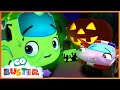 NEW! Glow in the Dark ZOMBIE! Halloween | Go Buster - Bus Cartoons &amp; Kids Stories