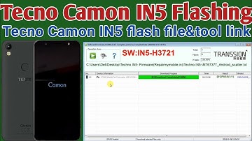 Tecno Camon IN5 flashing | Tecno Camon IN5 Flashing without Box or Dongle