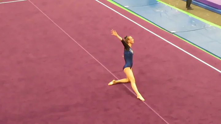 Isabella N 4/30/2022 floor routine State Competiti...