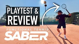 The Functional Tennis Saber (Playtest and Review) #tennis screenshot 5