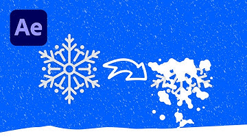 Snowfall Logo | Text Animation in After Effects Tutorial