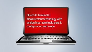 Measurement technology easily configured: Analog EtherCAT input terminals
