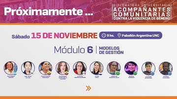 MÓDULO 6 - Modelos De Gestión - Diplomatura Acompañantes Comunitarias 2025