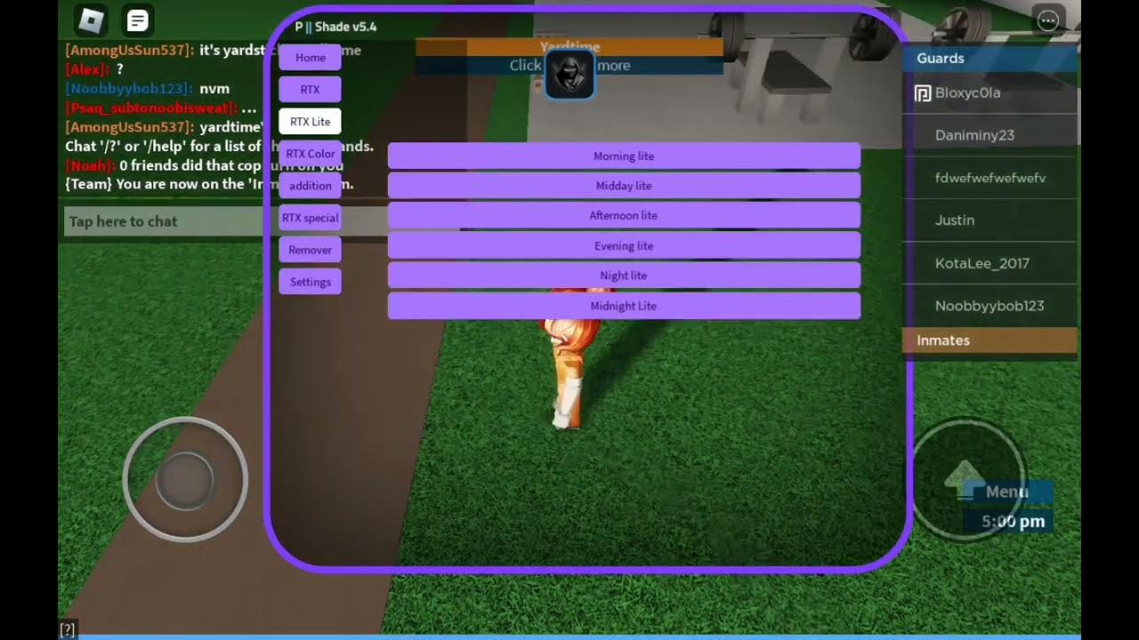 Roblox Fe Script Showcase (Rtx Gui) - YouTube