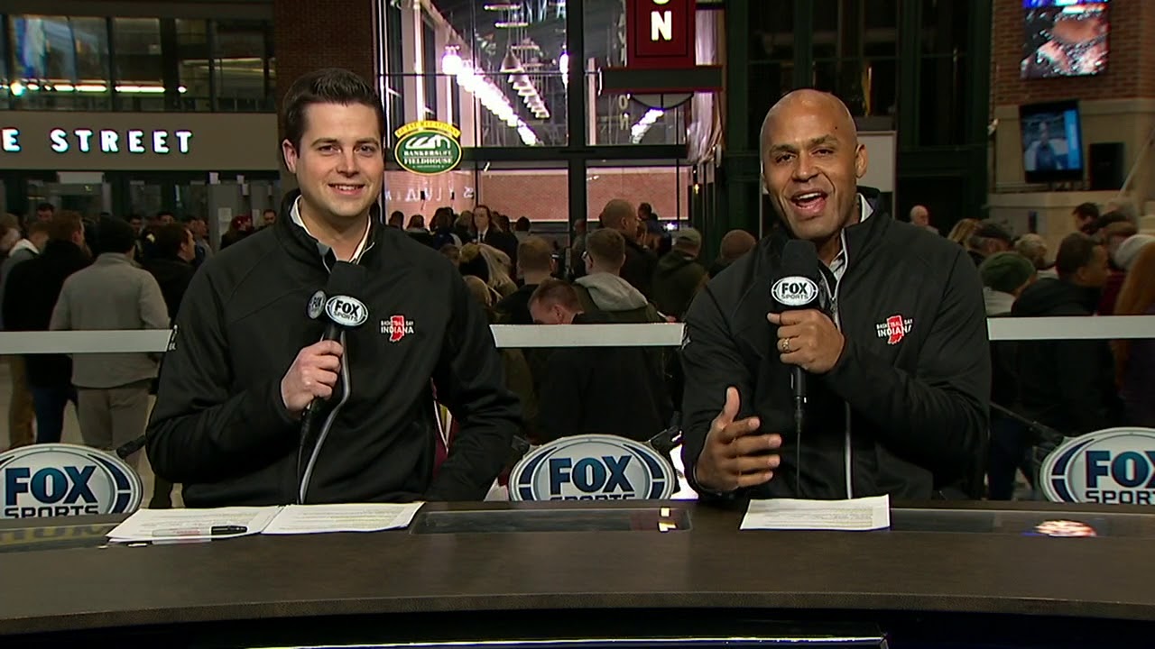 Pat Boylan Pacers TV Pregame Show Hosting on Fox Sports Indiana
