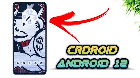 ANDROID 12 - CrDroid Custom ROM with many Customizations | Redmi Note 8