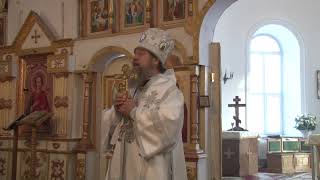 Проповедь епископа Максима в Рождественский сочельник