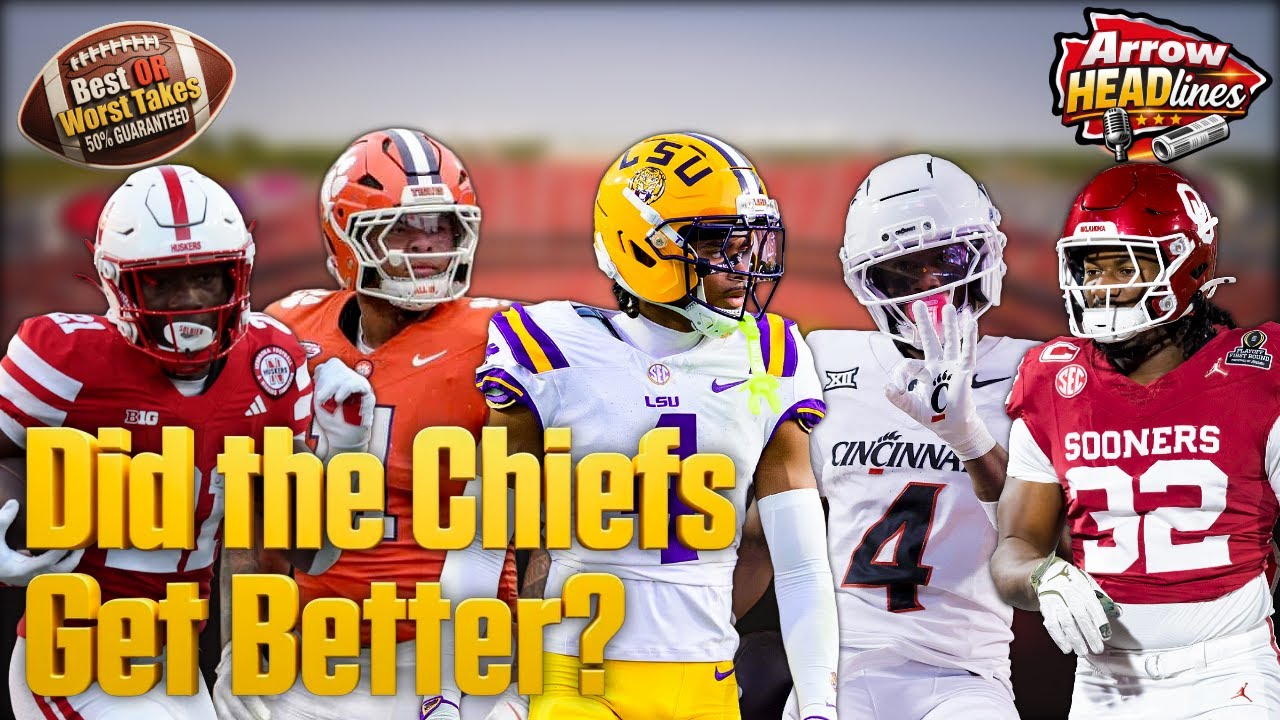 Chiefs 2026 NFL Draft Recap: Delane, Woods, Mason Thomas & Full Class Grades + Bad Takes!