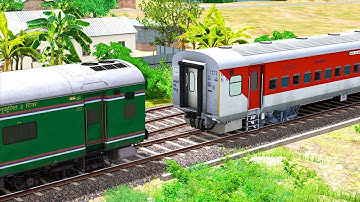 LHB Coupling ARMY Coach | BUMPY RAILROAD | Train Simulator | Railworks 3 | NTG GAMING