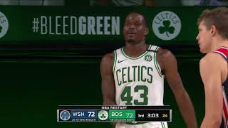 Boston Celtics vs Washington Wizards | August 13, 2020