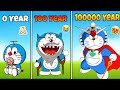 Doraemon surviving 1000000 year in roblox   funny game 