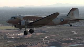 C-47 / DC-3 "Old #30" Test Flight (In Color)