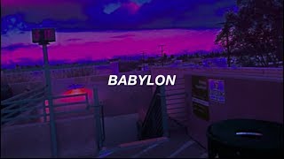 babylon // 5sos lyrics