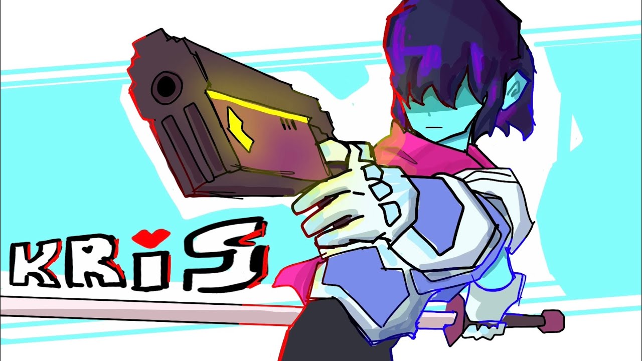 Deltarune - Kris 3D Animation Test - YouTube