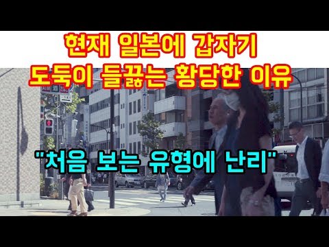 현재 일본에 갑자기 도둑이 들끓는 황당한 이유 &amp;quot;처음 보는 유형의 도둑에 난리&amp;quot;