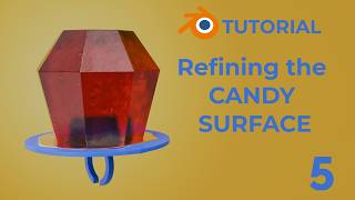 Making the Ring Pop Candy in Blender - Refining the Ring Candy Surface