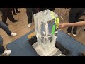 教室に現れた“巨大な氷” 涼を感じながら集中して学びに取り組む 名古屋・北区