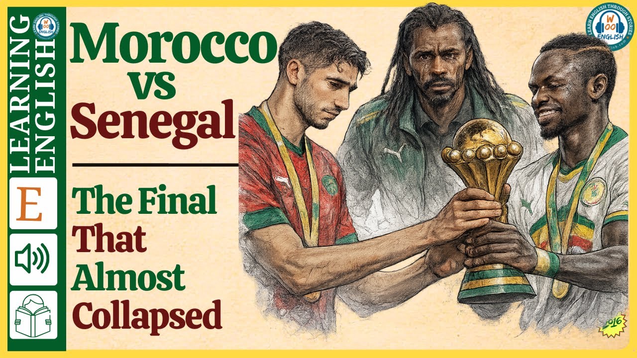 Morocco vs Senegal || Learn English With Podcast || Level 3 || Improve Your English Fluency